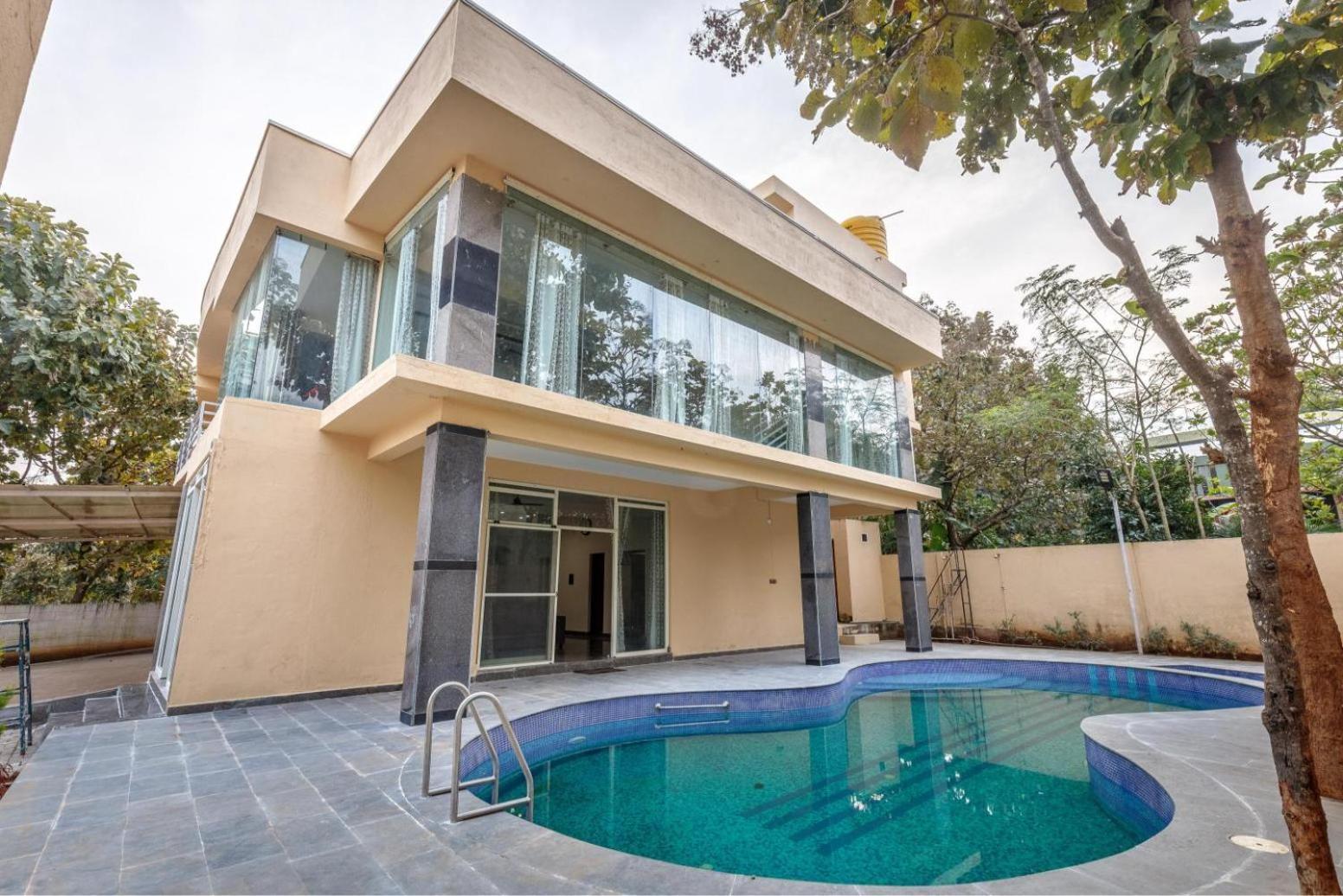 Villa Exotica By Stayjade5Bhkpoolacprojector Denkanikottai Zewnętrze zdjęcie